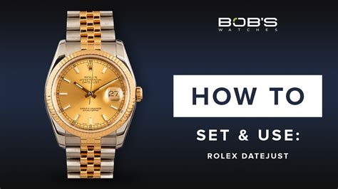 how to change time on a rolex datejust|rolex watch change datejust bezel.